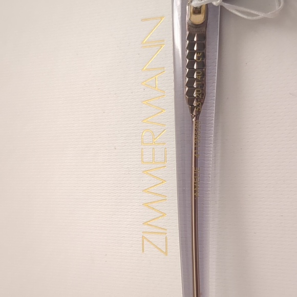 Zimmermann Amélie Butterfly Sunglasses  Foundry Grey New Box Case Cloth Papers - Picture 6 of 10